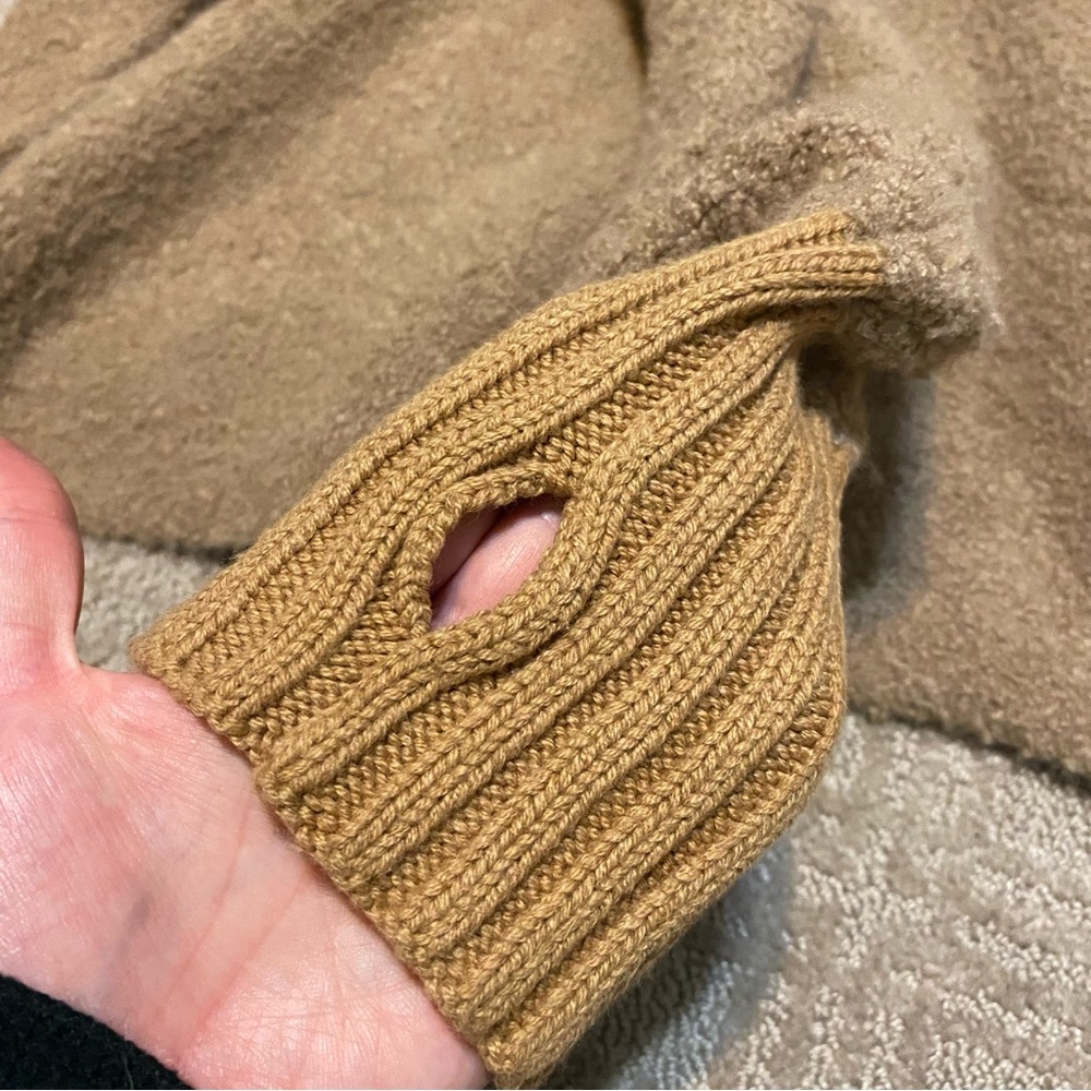 {Offline By Aerie} Turtle Neck Knit Pullover Sweater | Brown ~ Size Medium - Picture 7 of 16